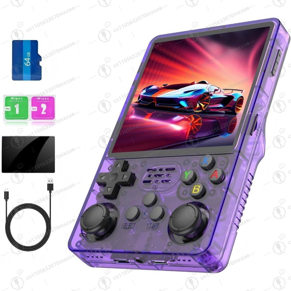 Retro Handheld Game Console R36S - Console de jeu portable R36s, plus