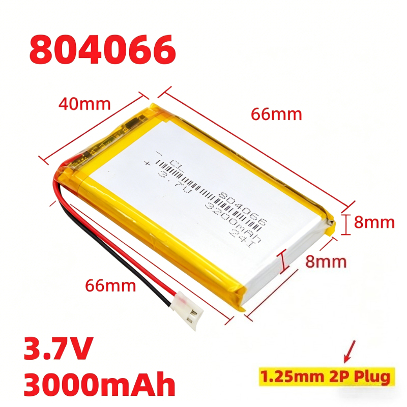 Retro Handheld Game Console R36S - Batterie polymère au lithium haute capacité