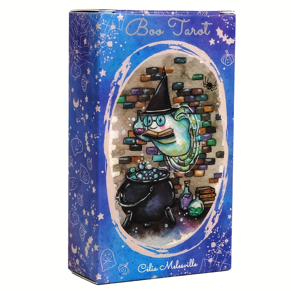 Tarot Cards Deck With Guidebook - Boo Tarot Deck Ghosts Carte de