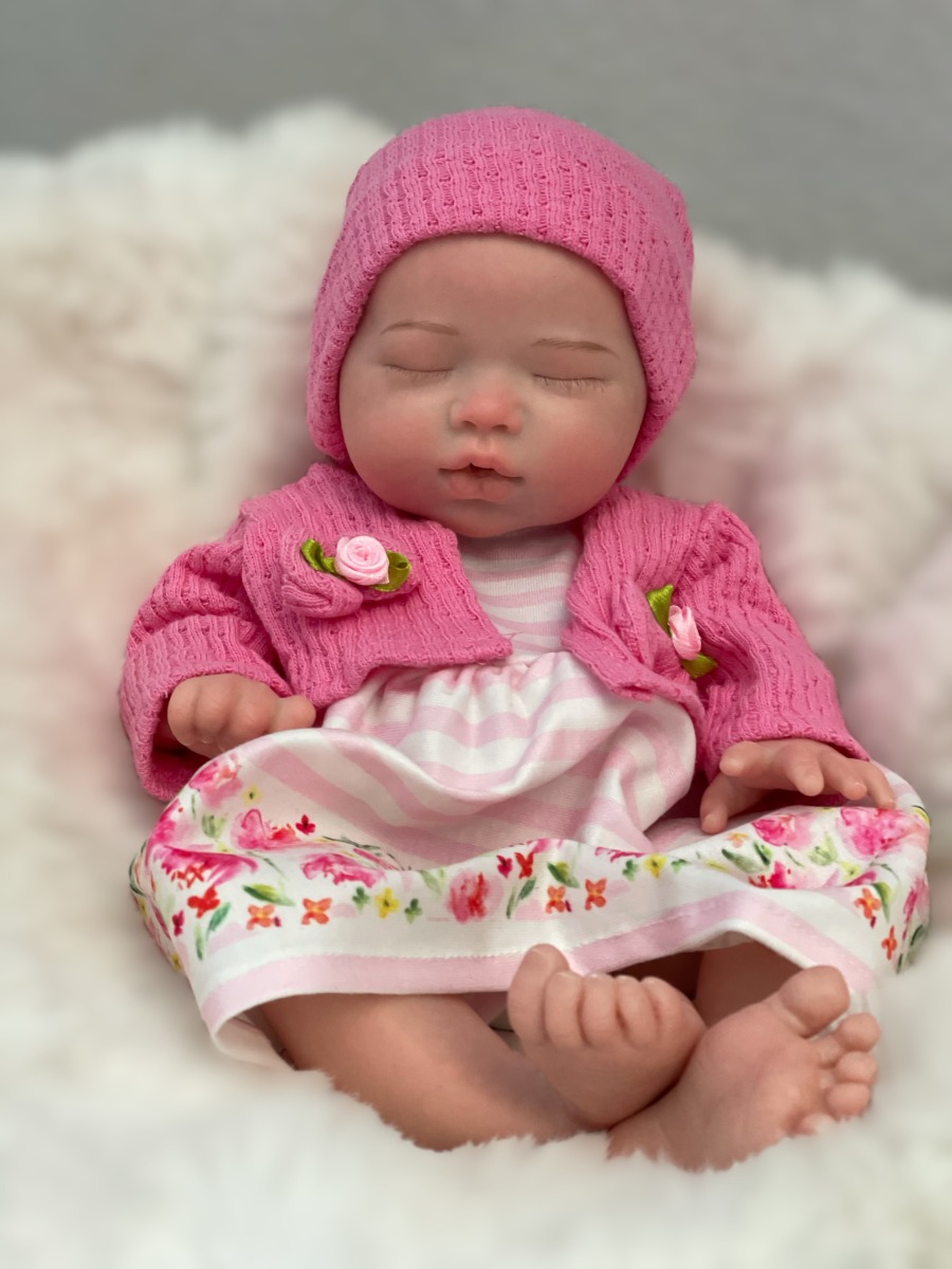 13.7 pouces 35 cm corps comple - Reborn Baby Doll Silicone Realistic avis et prix