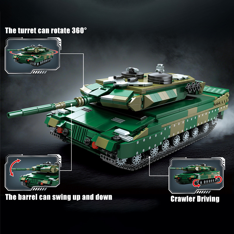 Blocs de construction militair - Lego Compatible Military Tank avis et prix