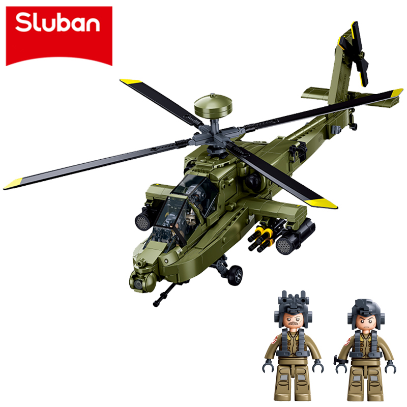 Sluban M38‑B1536 Boeing AH‑64D - Lego Compatible Military Tank avis et prix