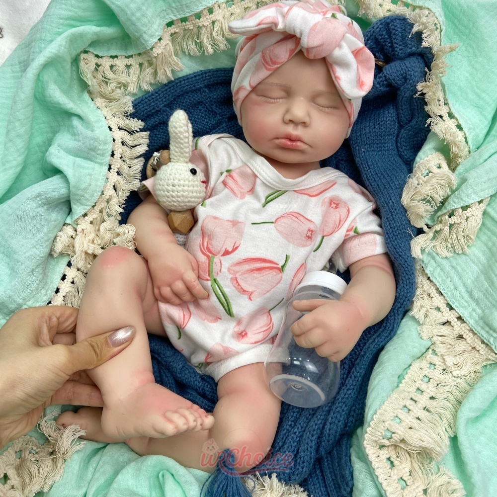 Poupée Reborn en silicone de 5 - Reborn Baby Doll Silicone Realistic avis et prix