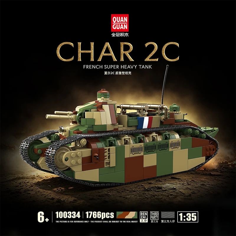 Char d'assaut super lourd fran - Lego Compatible Military Tank avis et prix