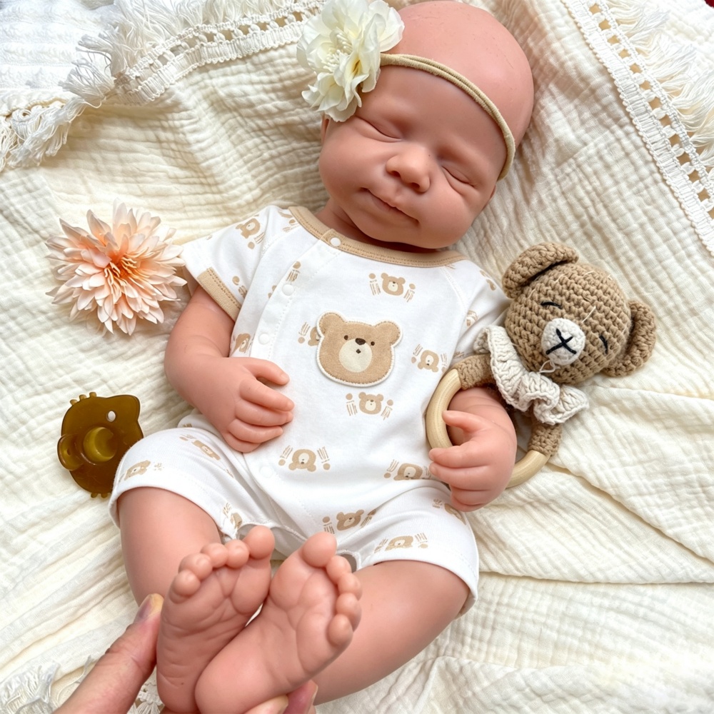 Poupée Reborn en Silicone Comp - Reborn Baby Doll Silicone Realistic avis et prix