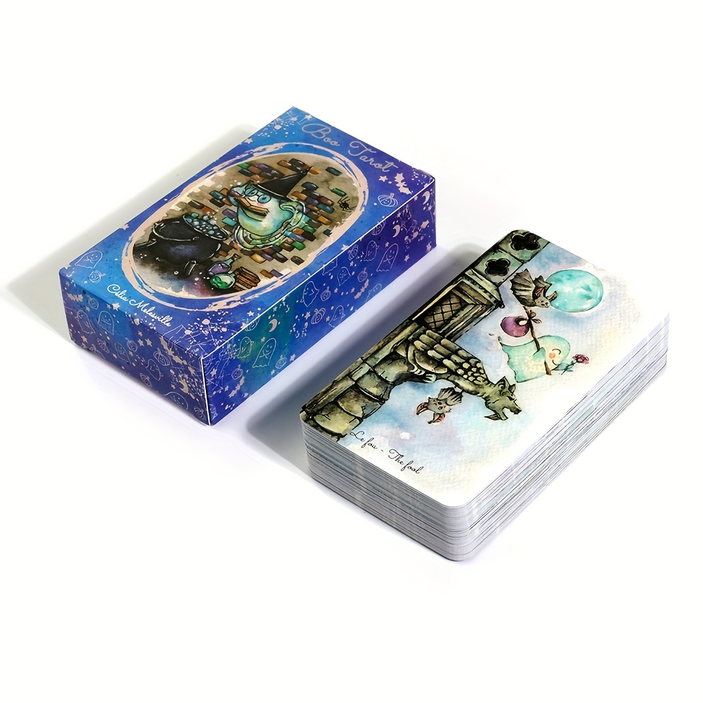 Boo Tarot Deck Ghosts Carte de - Tarot Cards Deck With Guidebook avis et prix