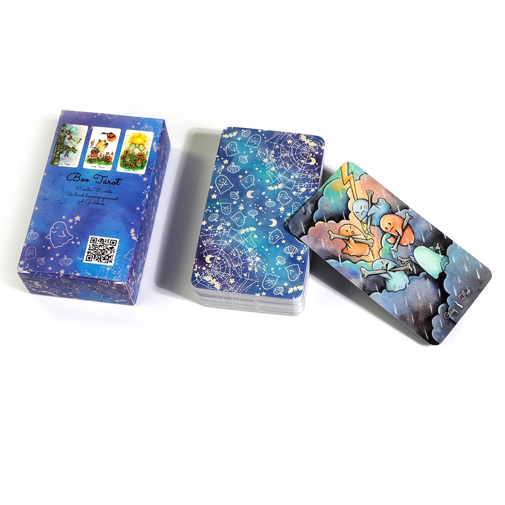 Boo Tarot Deck Ghosts Carte de - Tarot Cards Deck With Guidebook avis et prix