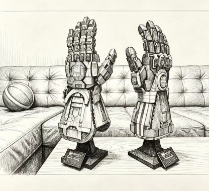 Le kit de gants à pression ave - Building Blocks avis et prix