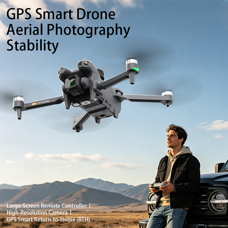 Drone RC pliable AE51 GPS avec - Fpv Brushless Rc Drone 4K avis et prix
